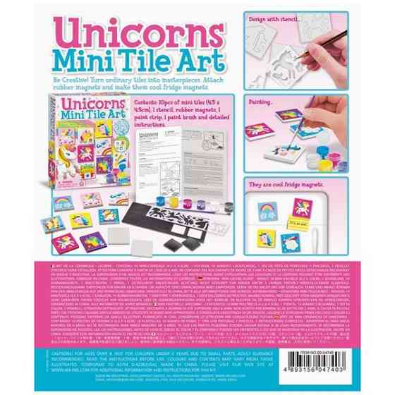 Набор для раскрашивания магнитов 4M Единороги (00-04740) Харьков