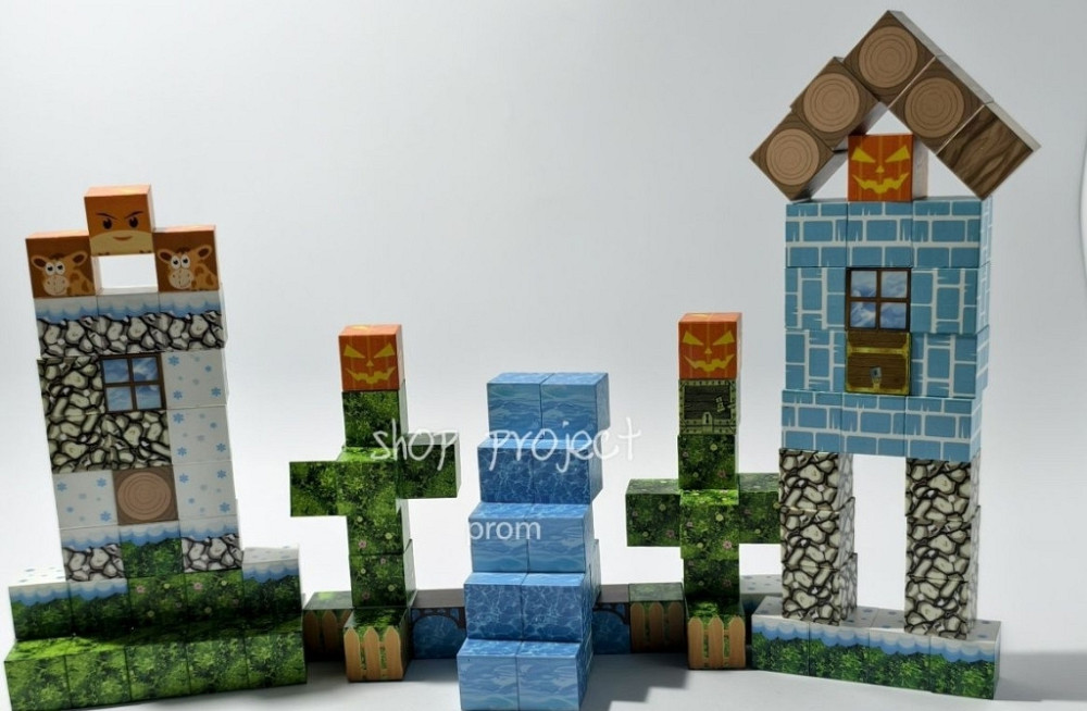 Магнитный конструктор Майнкрафт, конструктор Майнкрафт. Харьков - изображение 2
