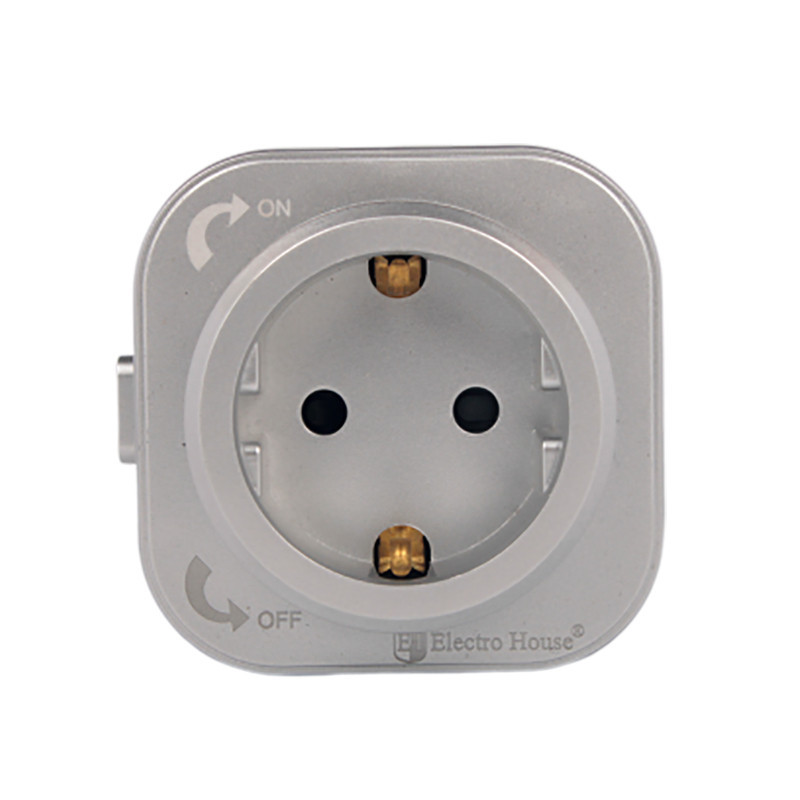 Розетка трековая с заземлением 16A, Unique Elegance Pandora (серебро) Днепр - изображение 1