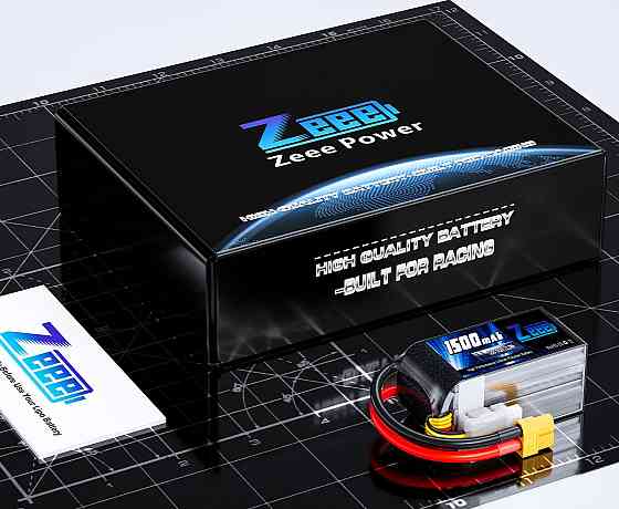 Аккумулятор Zee 14.8V 120C 1500mah 4S RC Li-po XT60 Киев