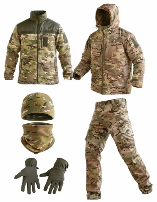 Костюм зимний тактический 5в1 Tаslan вт6866 Мультикам 2XL Киев - изображение 1