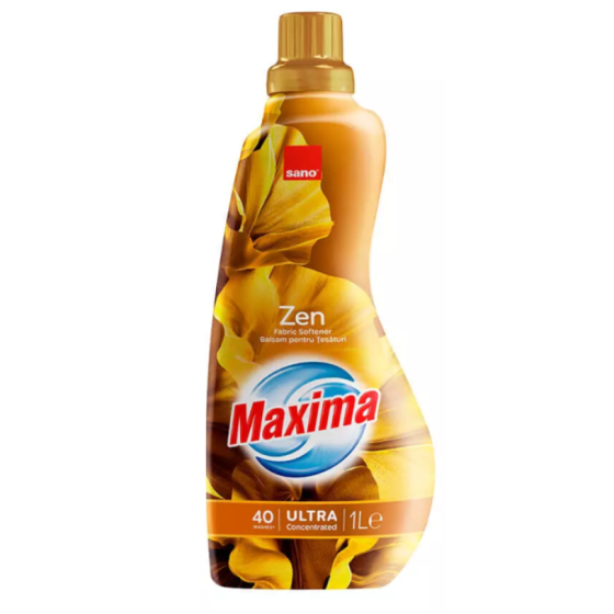 Кондиціонер парфумований для прання Sano Maxima Zen, 40 прань, 1 л Київ