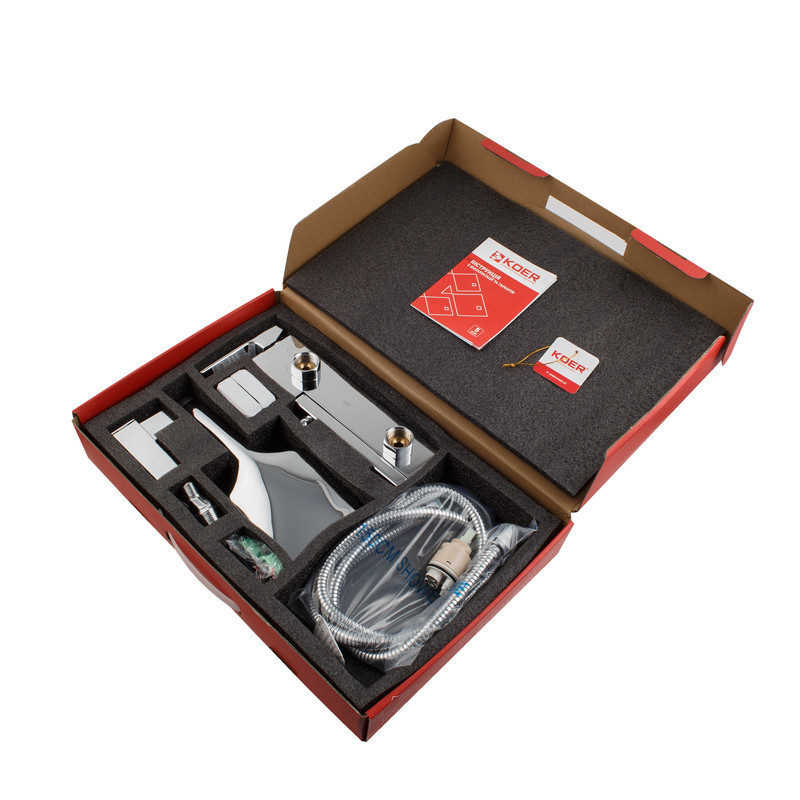 Змішувач для ванни з коротким виливом KOER KB-41039-01 (Колір хром) (KR5996)   ( 24776 ) Харьков - изображение 7