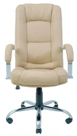 Офисное Кресло Руководителя Richman Alberto Boom 06 Хром М3 MultiBlock Бежевый Киев