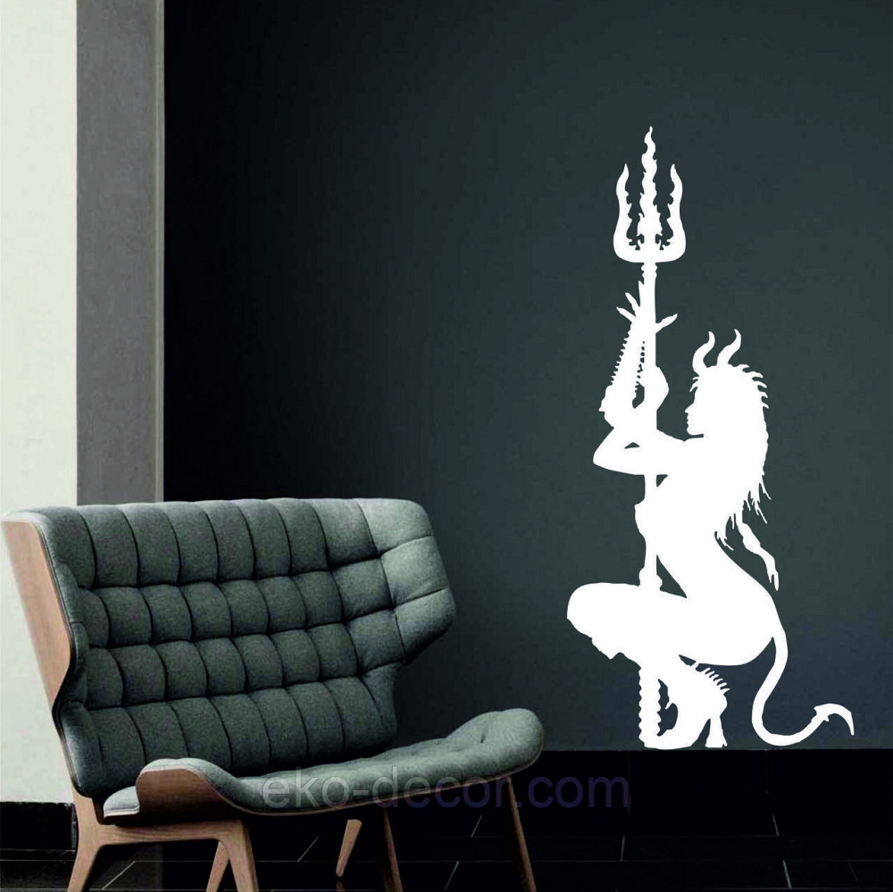 Декоративне настінне Панно «Дівчина Дияволиця», Декор на стіну Київ - фото 2