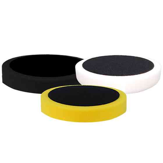 Круг (губка) полірувальний на липучці білий твердий Ø150мм 25мм APP, 080105 Киев