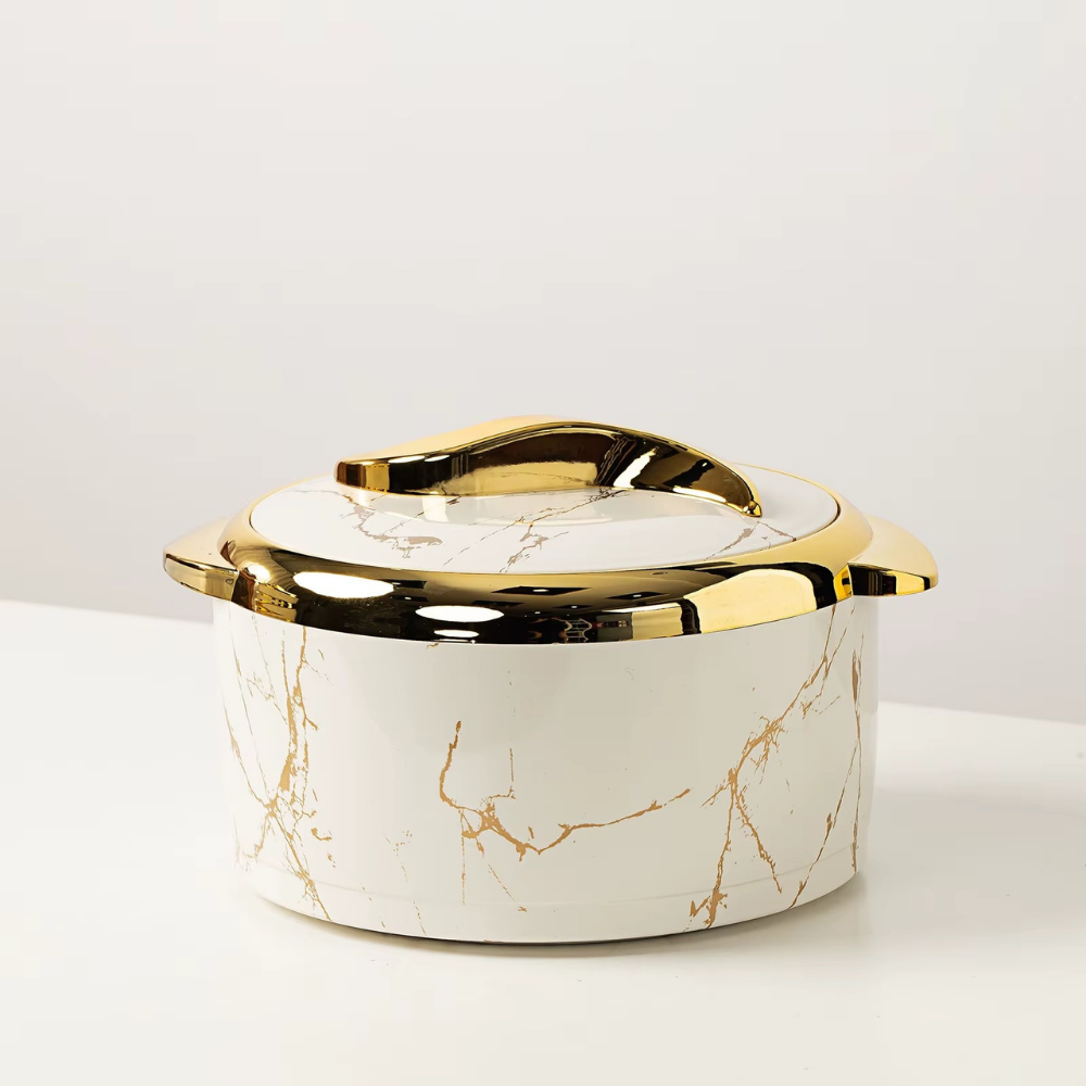 Набор термосов для еды 3в1 термоконтейнеры для сервировки стола, для хранения горячей и холодной пищи 2.5-2-1.5 л,белый Каменец-Подольский - изображение 7