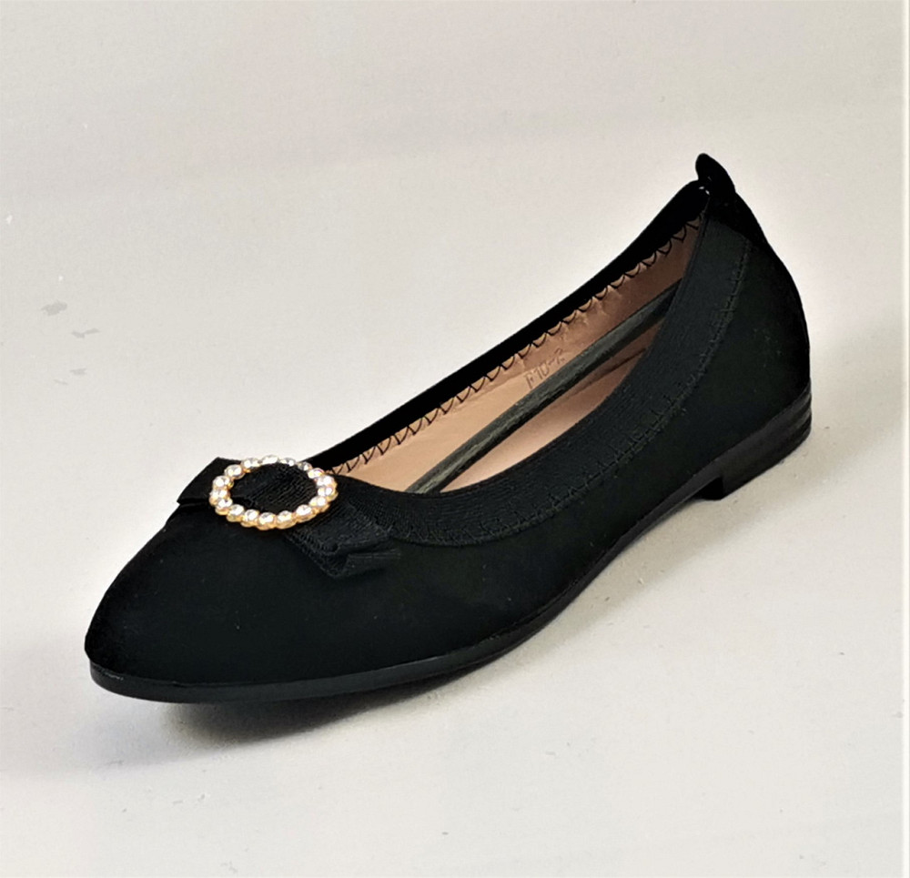 Жіночі Балетки Чорні Мокасини Туфлі Замшевіє (розміри: 36,37,38,39) — 0-2 Дніпро - фото 3