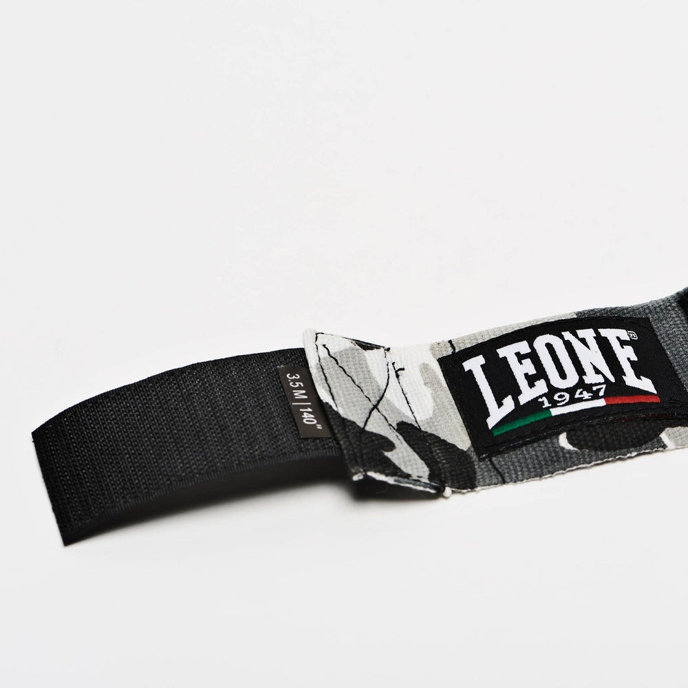 Бинти для боксу Leone AB705 Grey Mimetic 3.5m Каменское - изображение 7