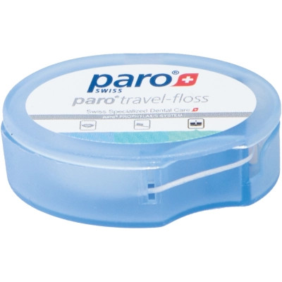 Зубна нитка Paro Swiss Travel-floss Дорожня Салатова упаковка 5 м (7.1763/3) Вінниця - фото 1