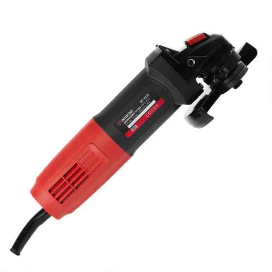 Шліфмашина кутова INTERTOOL WT-0220, 0,75 кВт, 11000 об/хв, диск 125 мм - з високою швидкістю обертів Львів