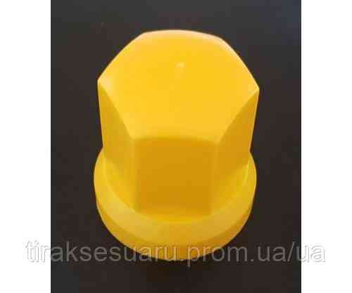 Ковпачок на гайку колеса 33 желтый Ковпачок на гайку 33 Ковпачок на 33 гайку Луцк