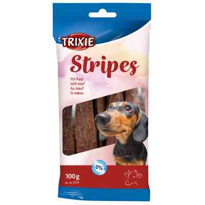 Лакомство для собак Trixie Stripes Light с говядиной 10 шт 100 г (4011905031729) Винница