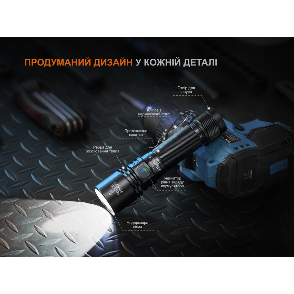 Ліхтар ручний Fenix C5 Pro Київ - фото 17