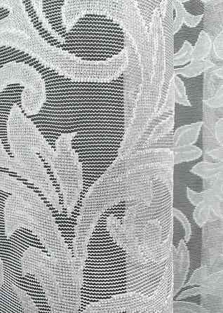 Тюль VR-Textil 639т Жаккард Премиум Белый 300х270 см (42-0355) Киев