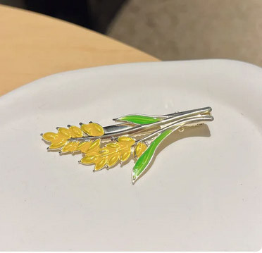 Заколки для волос зажимы 2 шт Колосья Киев - изображение 1