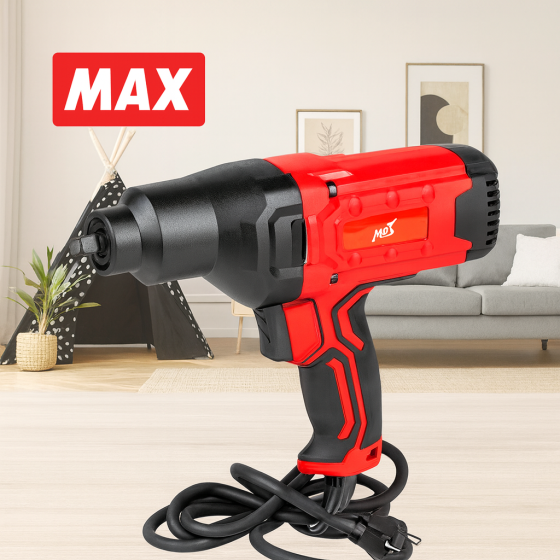 Електричний ударний гайковерт MAX, з потужністю 2300 Вт і крутним моментом до 800 Нм гайковерт для шиномонтажу та ремонту Львів
