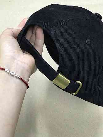 Черная кепка\ бейсболка с надписью - 