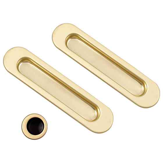 AGB Art. B019270008 KIT F1 Комплект ручек на раздвижную дверь + ручка д / вытянутая дверь мат.лат. Киев