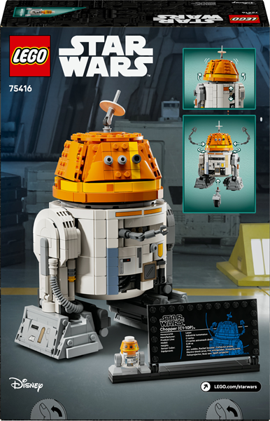 Конструктор LEGO Star Wars Чоппер C1-10P Дроїд-астромеханік 1039 деталей (75416) Харьков - изображение 5