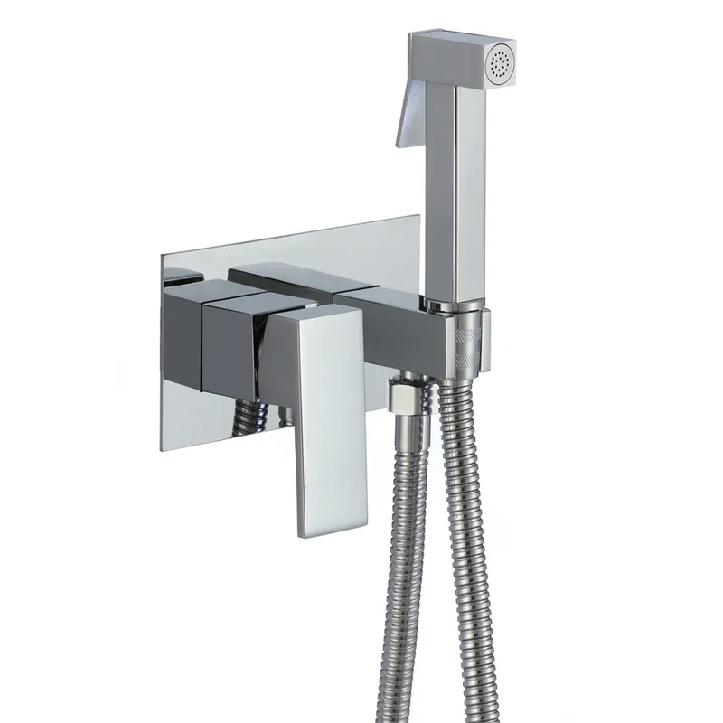 Смеситель для гигиенического душа Mixxus Premium Kvadro 333 Inner с лейкой (MI6925) Киев - изображение 1