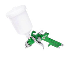 Пистолет покрасочный HVLP d-1.3 с верх. пласт. бачком 600мл, зеленый, регулятором давления Мукачево - изображение 5