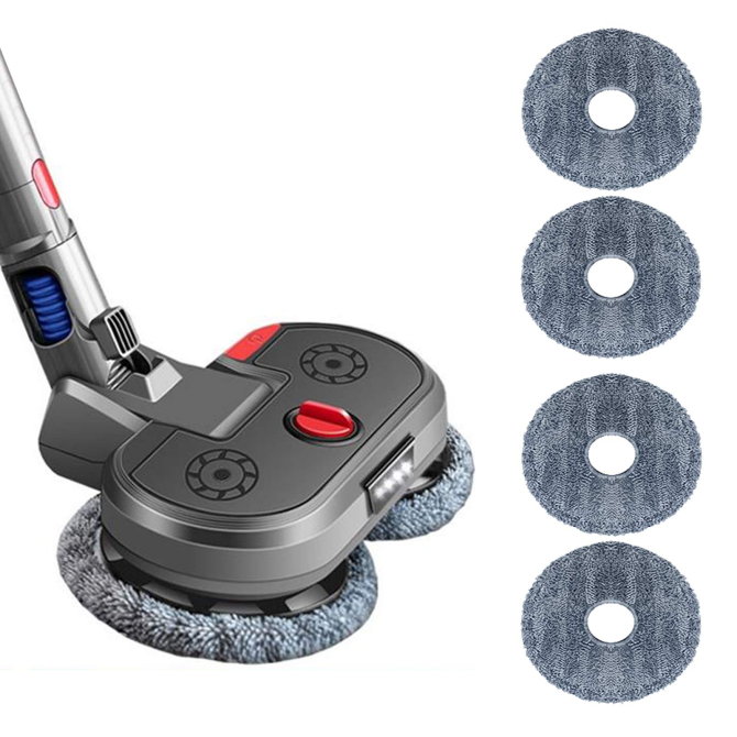Насадка для пилососа Dyson V7 V8 V10 V11 зі змінними мочалками Луцьк - фото 1