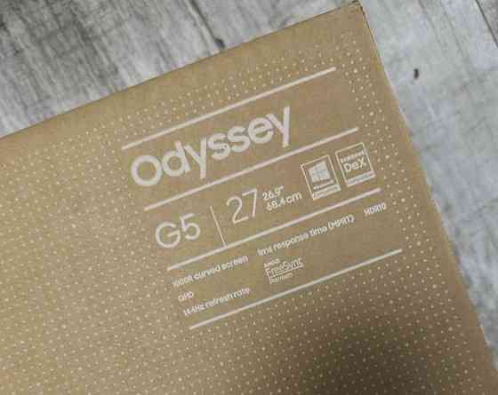 Монитор 2K 144Hz. 2560x1440 Samsung Odyssey G5 27