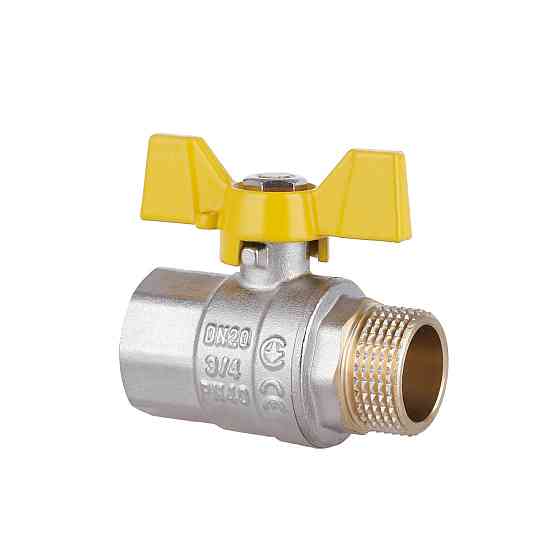 Кран кульовий Thermo Alliance Standart 3/4" ВН для газу (метелик) SD607NG20PN40 Київ