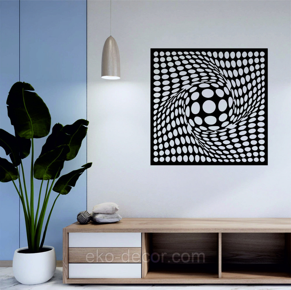 Декоративне настінне Панно «Ілюзія», Декор на стіну Київ - фото 1