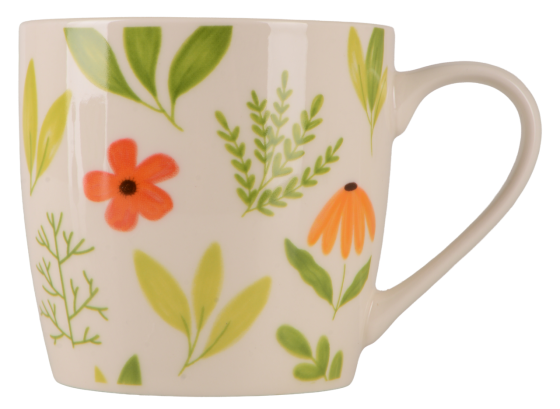 Набір для сніданку Limited Edition Flowers Green, 2 предмети (7137041) Київ