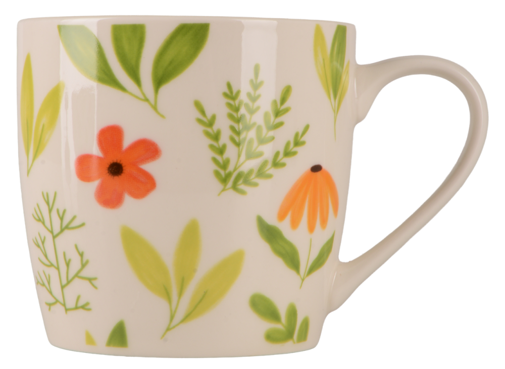 Набір для сніданку Limited Edition Flowers Green, 2 предмети (7137041) Київ - фото 3