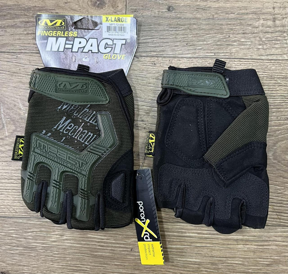 Перчатки Механикс  черные полнопалые Одесса - изображение 1