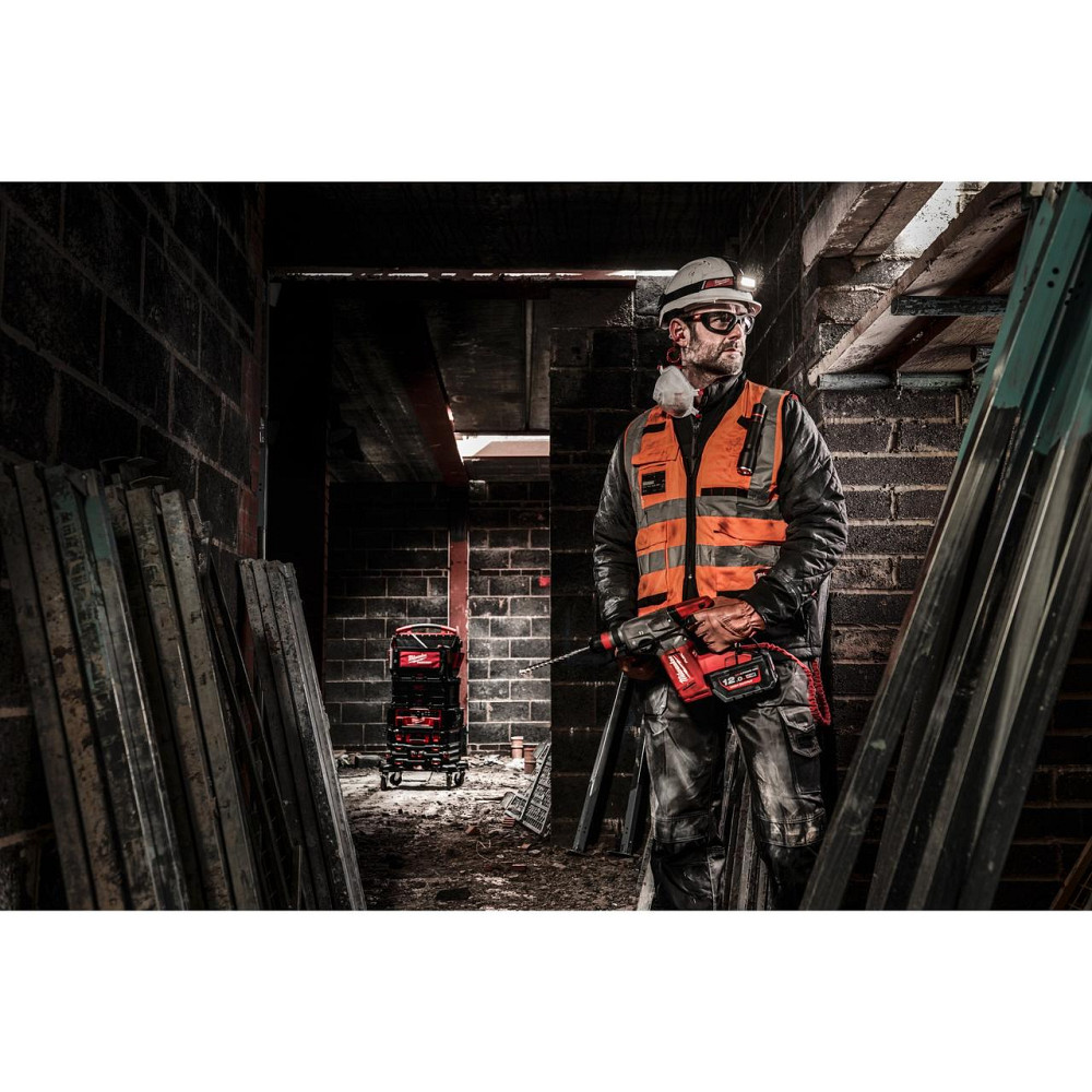 Жилет помаранчевий PREMIUM MILWAUKEE, сигнального забарвлення (2XL / 3XL) Одеса - фото 2