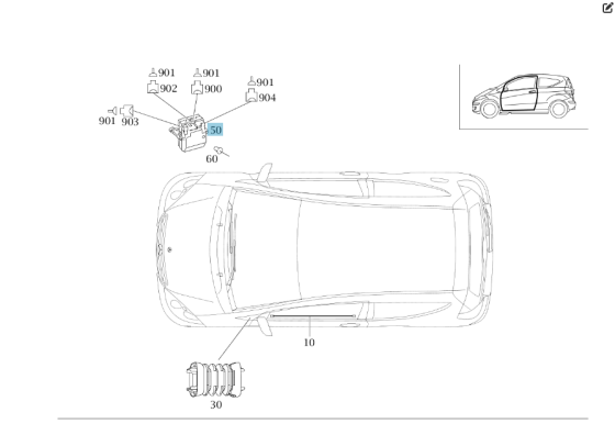 Mercedes-Benz  A1698207326 Блок керування передніх лівих дверей A-class W169 B-class W245 A-class C169 Одеса