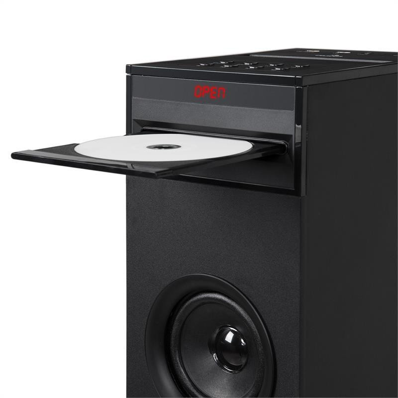 Karaboom CD Система караоке Bluetooth MP3 Зарядное устройство USB Микрофон FB Черный Черный (Германия, читать Ровно - изображение 5