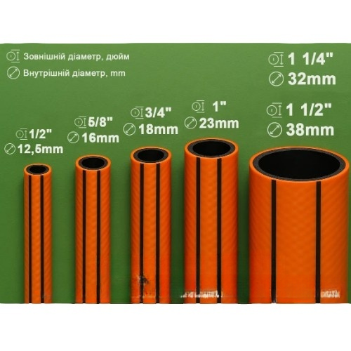 Шланг для поливання прозорів 1/2" 30 м Експорт Софт Hosse Житомир