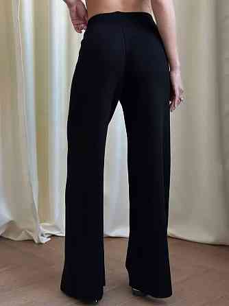 Жіночий теплий базовий костюм-двійка з преміум ангори Чорний, 44 Одеса