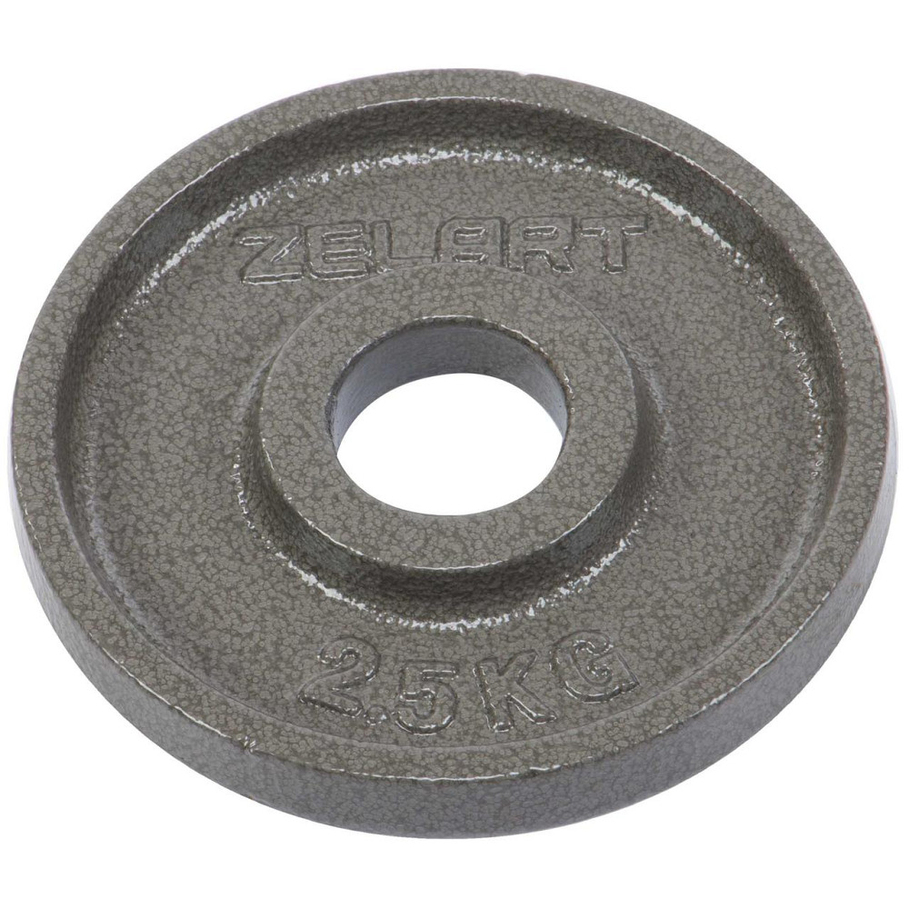Диск сталевий 2.5 кг d-52 мм Zelart-7792-2_5 Київ - фото 2