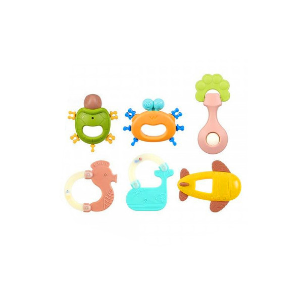 Набор детских погремушек MY040 6 шт Винница - изображение 1
