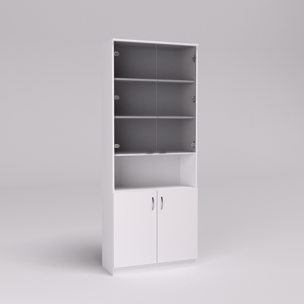 Тумба офисная ОШC-2, Белый, 800/340/2100 Львов - изображение 1