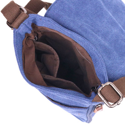 Сумка Vintage З текстилю Синя (21267) Вінниця - фото 10