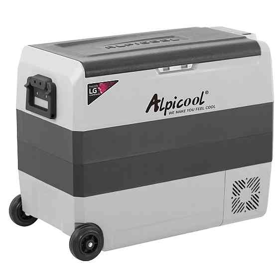 Двухкамерный атохолодильник Alpicool T60 (LG) -20 ℃ 12, 24, 220 вольт Киев