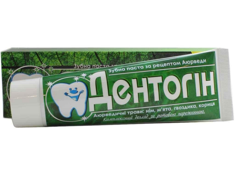 Зубна паста 100г Triuga Дентогін ТМ DENTOGIN Київ - фото 1