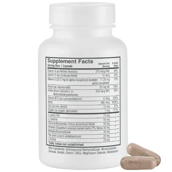 Дієтична добавка для росту здорового волосся у жінок BOSLEY, 60 капсул Дніпро