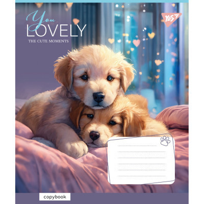 Зошит Yes You Lovely 12 аркушів лінія (766954) Вінниця - фото 4