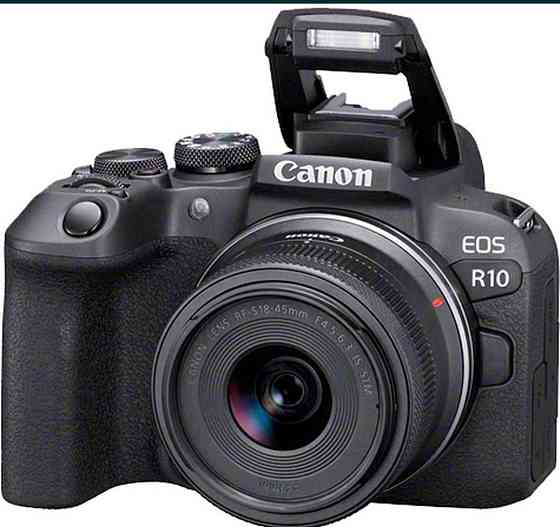 Фотоаппарат: Canon EOS R10 Kit (RF-S 18-45mm) IS STM (5331C010) Харьков