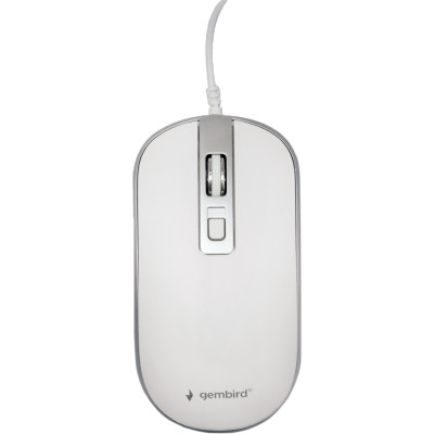 Мышка Gembird MUS-4B-06-WS USB White/Grey (MUS-4B-06-WS) Винница - изображение 1