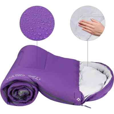 Спальный мешок KingCamp Oasis 250 Purple (KS3121_PURPLE_L_01) Винница