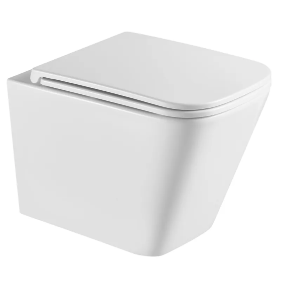 Подвесной унитаз Mixxus Premium Quadro-0301-T3 490x340x360mm, система смыва TORNADO 3.0 (MP6453) Киев